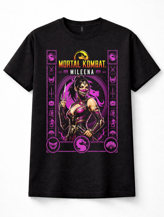 Mortal Kombat Mileena Edenian Fighter Gaming Graphic Unisex T-Shirt