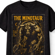 Minotaur VHS Horror Greek Mythology Monster Black Unisex T-Shirt