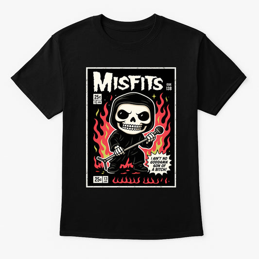Misfits Horror Punk Rock Funko Pop Style Unisex T-Shirt