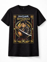 Soul Calibur Mitsurugi Samurai Katana Fighting Game Black Unisex T-Shirt