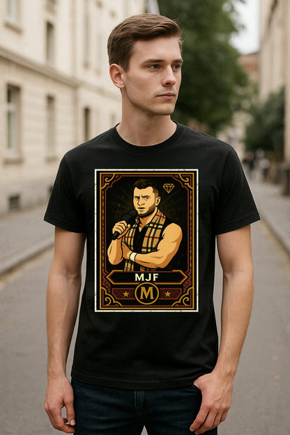 MJF The Salt of the Earth Retro Unisex T-Shirt Wrestling Heel Tee