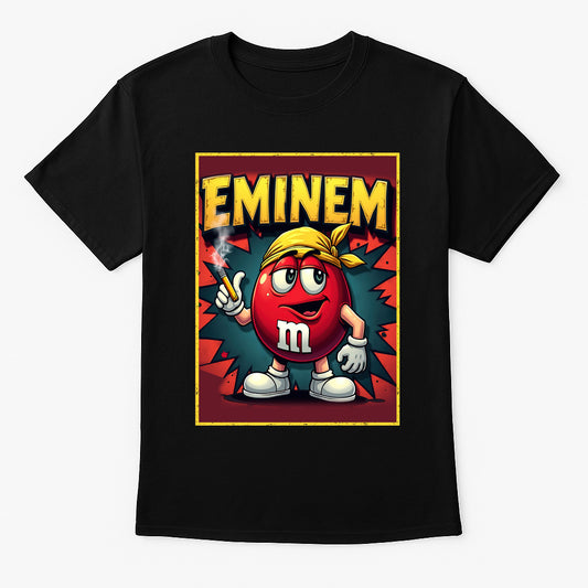 Eminem – M&M Parody Unisex T-Shirt Rap Icon Merch Tee
