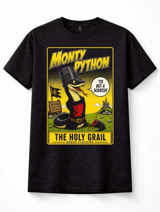 Monty Python Holy Grail Black Knight Tis But A Scratch Unisex T-Shirt