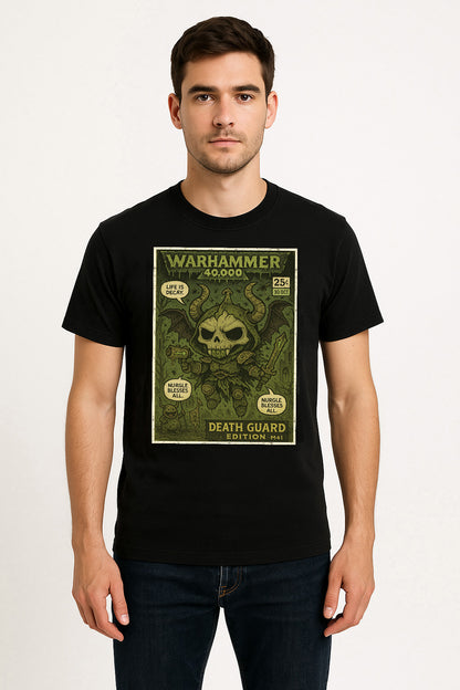 Warhammer 40K Death Guard Nurgle Chaos Space Marine Adults & Kids Unisex T-Shirt
