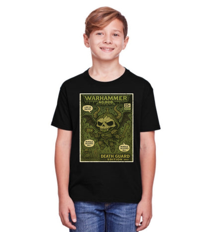 Warhammer 40K Death Guard Nurgle Chaos Space Marine Adults & Kids Unisex T-Shirt