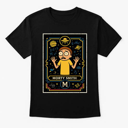 Morty Smith Retro Cartoon Unisex T-Shirt Rick and Morty Character Tee