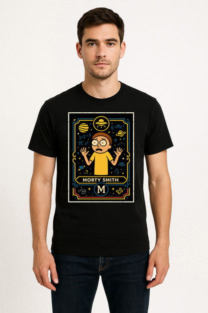 Morty Smith Retro Cartoon Unisex T-Shirt Rick and Morty Character Tee