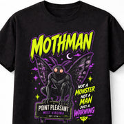 Mothman Point Pleasant Cryptid Horror Legend Graphic Unisex T-Shirt