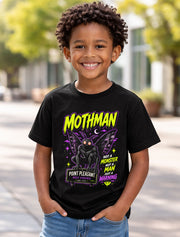 Mothman Point Pleasant Cryptid Horror Legend Graphic Unisex T-Shirt