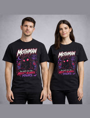 Mothman Cryptid Horror Creature Gothic Paranormal Graphic Unisex T-Shirt