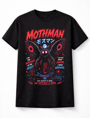 Mothman West Virginia Cryptid Horror Paranormal Graphic Unisex T-Shir