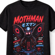 Mothman West Virginia Cryptid Horror Paranormal Graphic Unisex T-Shir