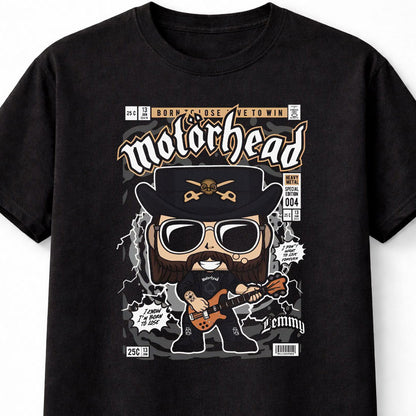 Motörhead Born to Lose Lemmy Kilmister Heavy Metal Comic Special Edition Adults & Kids Unisex T-Shirt
