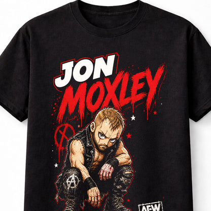 Jon Moxley AEW Wrestling Death Rider Brawler Unisex T-Shirt