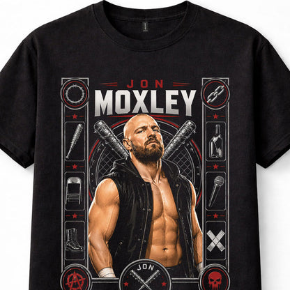 Jon Moxley AEW Wrestling Hardcore Death Rider Champion Unisex T-Shirt