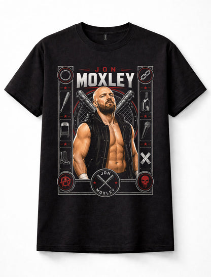 Jon Moxley AEW Wrestling Hardcore Death Rider Champion Unisex T-Shirt