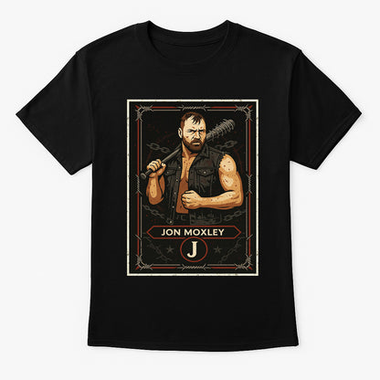 Jon Moxley Death Rider Lunatic Retro Unisex T-Shirt Hardcore Wrestling Tee