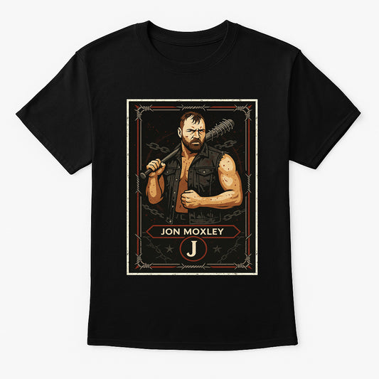 Jon Moxley Death Rider Lunatic Retro Unisex T-Shirt Hardcore Wrestling Tee
