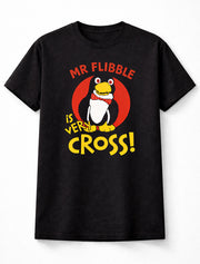 Red Dwarf Mr Flibble Is Very Cross T-Shirt Funny Penguin Graphic Tee Rimmer Humor Adults & Kids Unisex T-Shirt