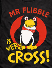 Red Dwarf Mr Flibble Is Very Cross T-Shirt Funny Penguin Graphic Tee Rimmer Humor Adults & Kids Unisex T-Shirt