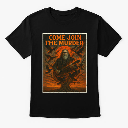 The White Buffalo Come Join the Murder Unisex T-Shirt Folk Rock Band Tee