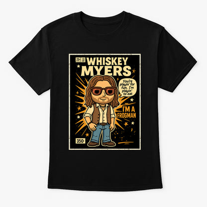 Whiskey Myers Frogman Southern Rock Funko Pop Style Unisex T-Shirt