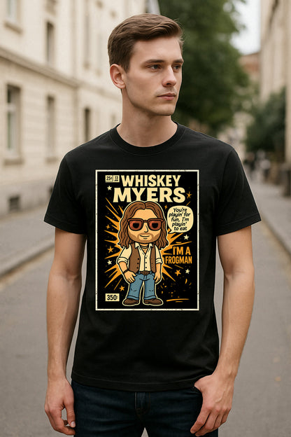 Whiskey Myers Frogman Southern Rock Funko Pop Style Unisex T-Shirt