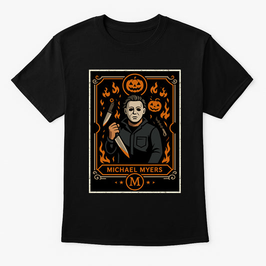 Michael Myers Retro Horror Unisex T-Shirt Halloween Movie Graphic Tee