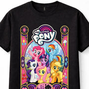 My Little Pony Twilight Sparkle Rainbow Dash Pinkie Pie Cartoon Unisex T-Shirt