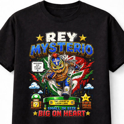 Rey Mysterio 619 Wrestling T-Shirt – Lucha Libre Legend Pixel Fan Tee Adults & Kids Unisex T-Shirt