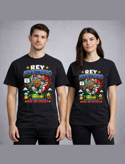 Rey Mysterio 619 Wrestling T-Shirt – Lucha Libre Legend Pixel Fan Tee Adults & Kids Unisex T-Shirt