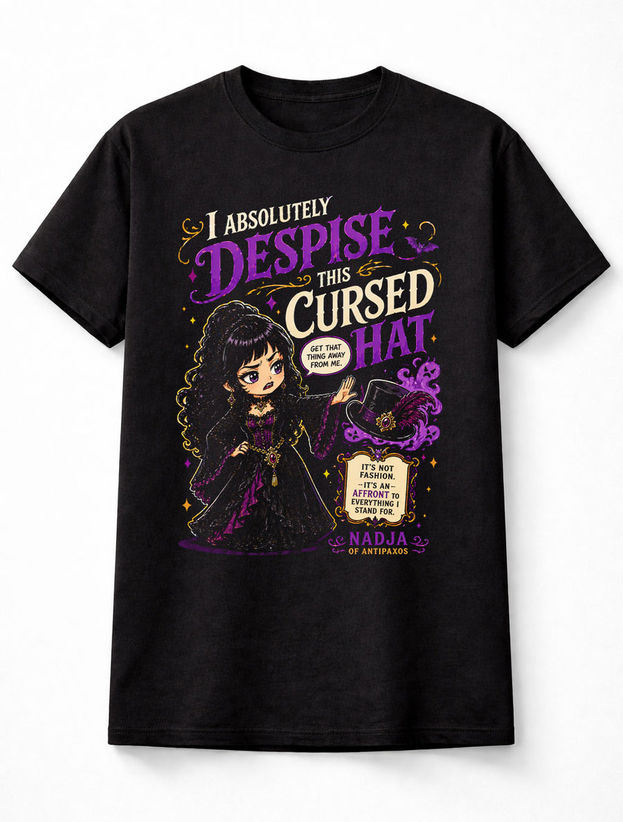 Nadja of Antipaxos What We Do in the Shadows Gothic Comedy Graphic Tee Unisex Adults & Kids T-Shirt