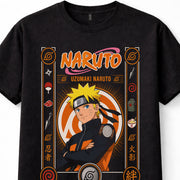 Naruto Uzumaki Hidden Leaf Village Anime Manga Graphic Unisex T-Shirt