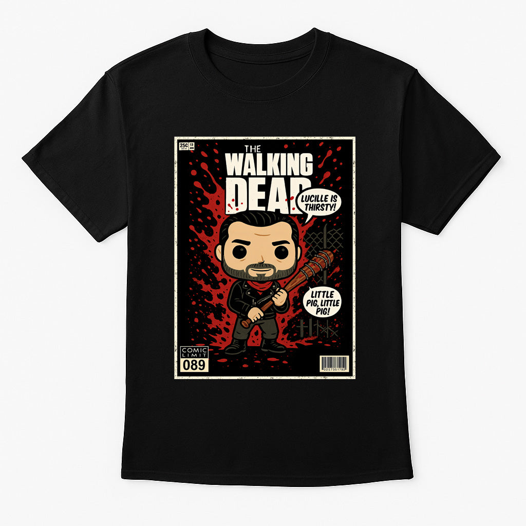The Walking Dead Negan Lucille Is Thirsty Little Pig Little Pig TV Series Adults & Kids Unisex T-Shirt