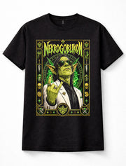 Necrogoblikon Goblin Heavy Metal Rock Band Fantasy Black Unisex T-Shirt