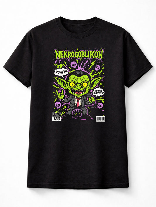 Nekrogoblikon Power No One Survives Goblin Metal Adults & Kids Unisex T-Shirt