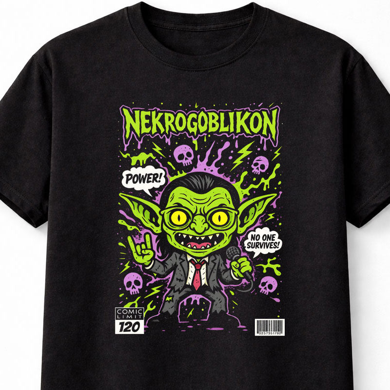 Nekrogoblikon Power No One Survives Goblin Metal Adults & Kids Unisex T-Shirt