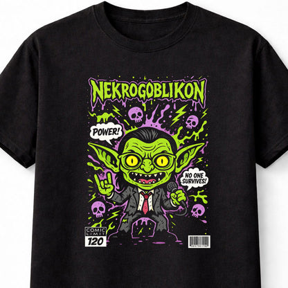 Nekrogoblikon Power No One Survives Goblin Metal Adults & Kids Unisex T-Shirt