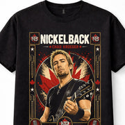 Nickelback Chad Kroeger Rock Band Music Fan Gift Unisex T-Shirt