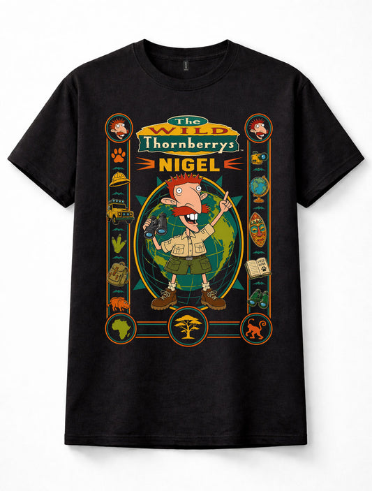 The Wild Thornberrys Nigel Explorer Cartoon TV Show Graphic Unisex T-Shirt