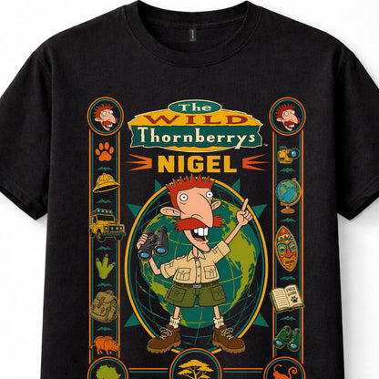 The Wild Thornberrys Nigel Explorer Cartoon TV Show Graphic Unisex T-Shirt