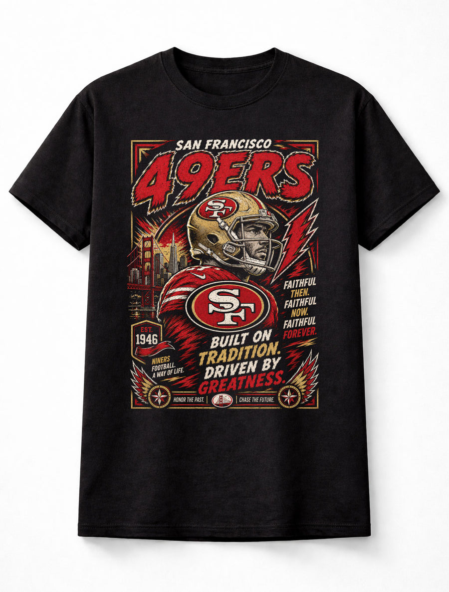 San Francisco 49ers NFL Football Fan Gift Faithful Unisex T-Shirt