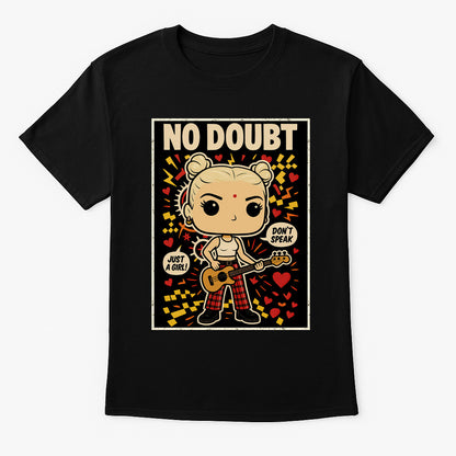 No Doubt Dont Speak 90s Pop Rock Funko Pop Style Unisex T-Shirt