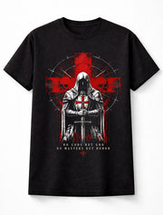 Templar Knight Gothic Crusader Skull Horror Unisex T-Shirt