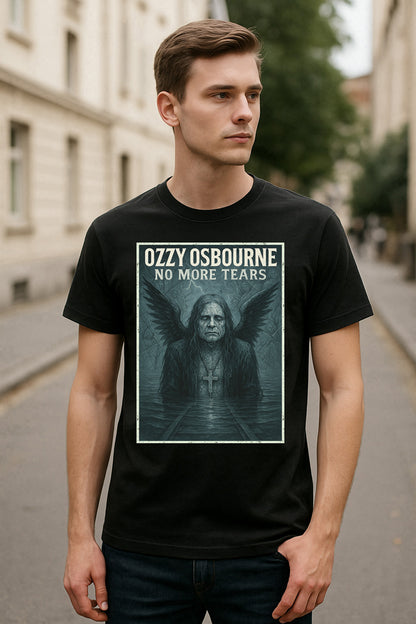 Ozzy Osbourne No More Tears Unisex T-Shirt Classic Heavy Metal Rock Tee
