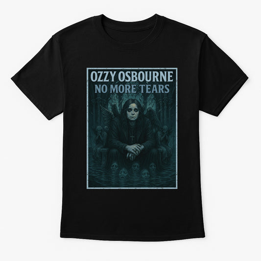 Ozzy Osbourne No More Tears Unisex T-Shirt Dark Angel Heavy Metal Tee
