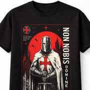 Non Nobis Domine Knights Templar Crusader Medieval Knight Unisex T-Shirt