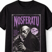 Nosferatu Vampire Gothic Creature Vintage Horror VHS Unisex T-Shirt