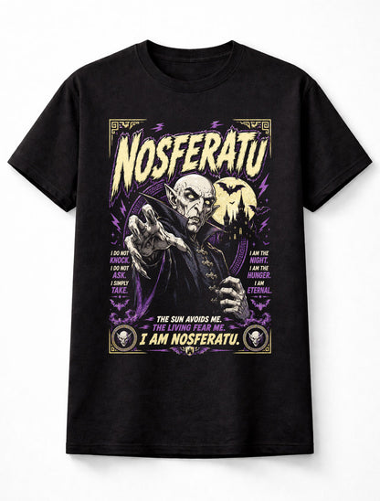 Nosferatu Vampire Gothic Horror Classic Monster Graphic Unisex T-Shirt