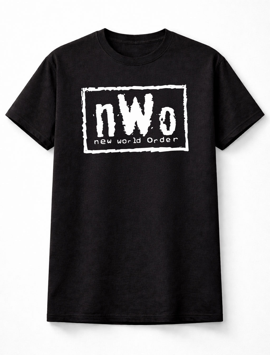 nWo – New World Order Original Logo Black & White Edition Adults & Kids Unisex T-Shirt